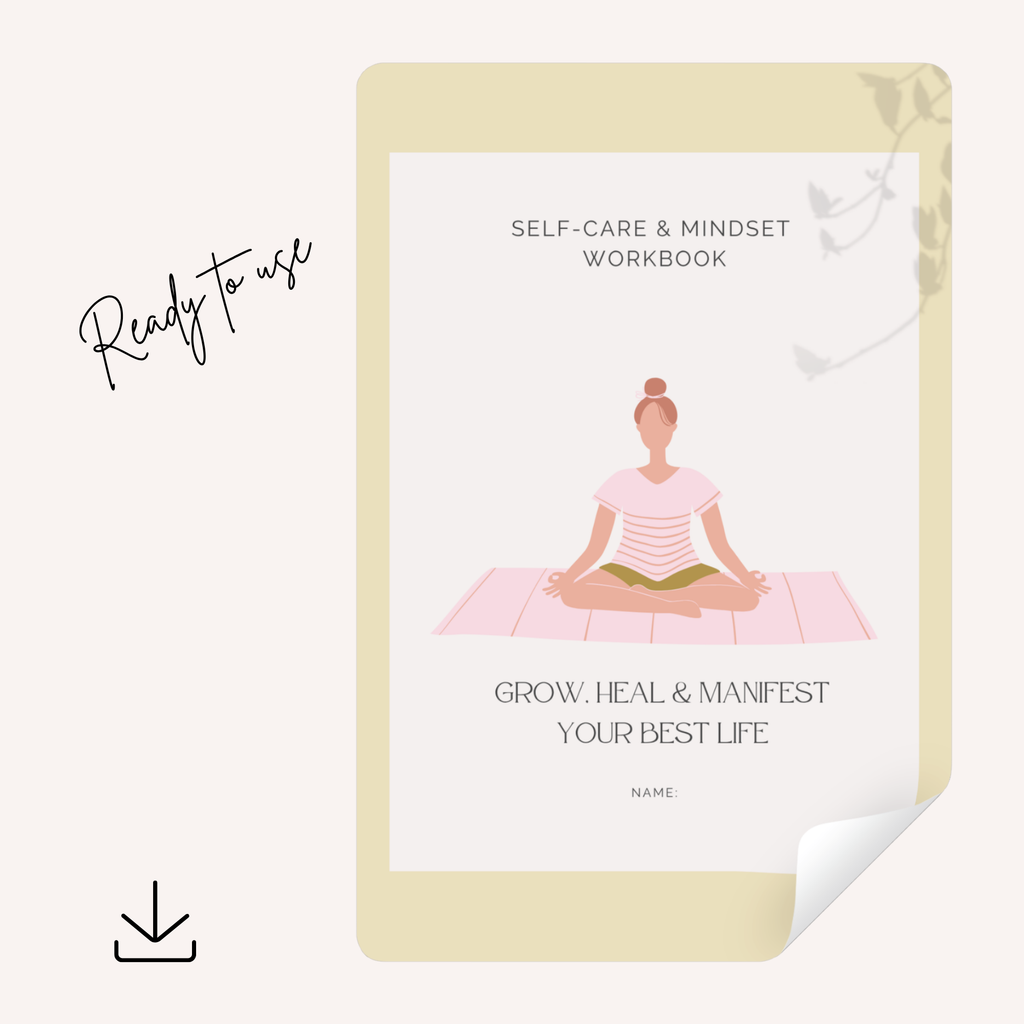 Self-Care & Mindset Workbook | Wellness Journal PDF | Resilience Training | Daily Growth Log | Mental Health Pad | Personal Growth Diary
