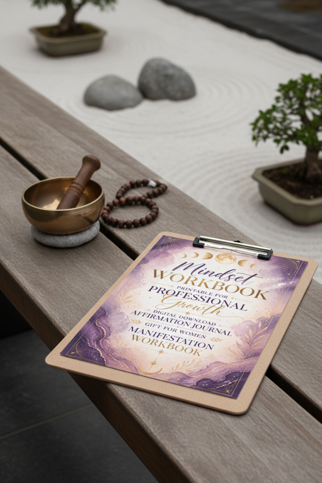 Mindset Workbook Printable for Professional Women | Affirmation Journal PDF | Manifestation Workbook | Personal Growth Gift | Instant Download