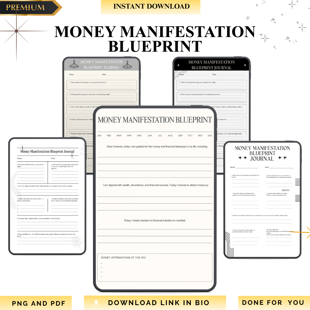 Prosperity Attraction Formula PNG PDF Financial Abundance Architect Wealth Magnetism Strategy Riches Realization Roadmap Masterclass