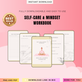 Self-Care & Mindset Workbook | Wellness Journal PDF | Resilience Training | Daily Growth Log | Mental Health Pad | Personal Growth Diary